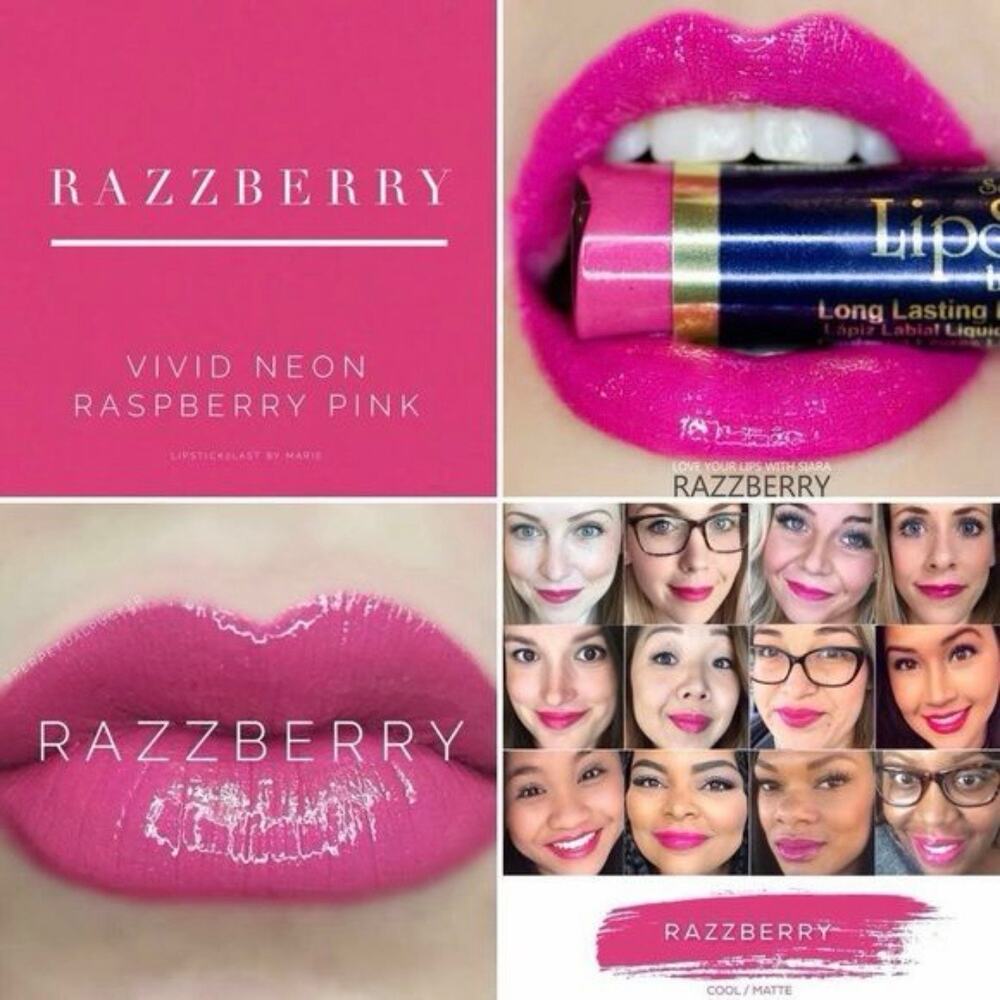 Lipsense Senegence Bundle of 5 NEW Honey Rose, Razzberry, Black Cherry + More - Picture 6 of 6